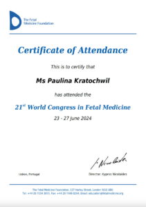 Paulina-Kratochwil-World-congress-in-fetal-medicine