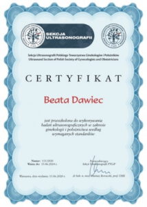 Badania ultrasonograficzne